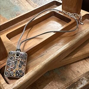 STUNNING, SPARKLY BRIGHTON necklace with matching earrings (not Brighton)